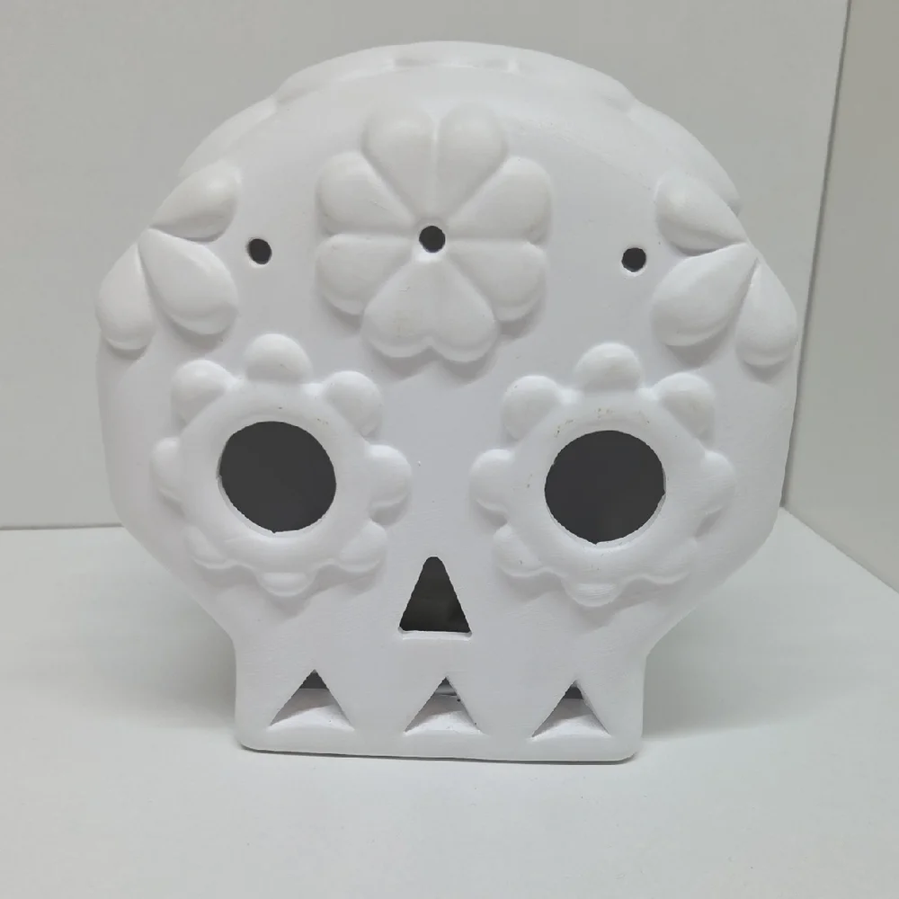 Paint your own lighted day of the dead
